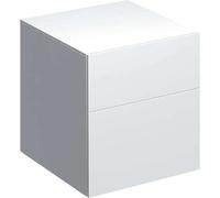 Geberit Xeno 2 armoire latérale, 450x510x462mm, 2 tiroirs, 500.504.01.1, Couleur: Laque brillante blanche