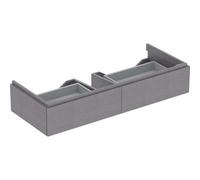 Meuble bas Geberit Xeno² - lav à partir de 120 2 tiroirs 117.4x22x46.2 Gris scult - GEBERIT 500.517.43.1