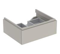 Geberit Xeno 2 armoire sous lavabo 580x220x462mm, 1 tiroir, 500505001, Couleur: Laqué gris mat - CM
