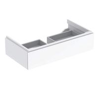 Meub. bas Geberit Xeno² pour lavabo 1 tiroir 88x22x46.2 Blanc brillant - GEBERIT 500.508.01.1