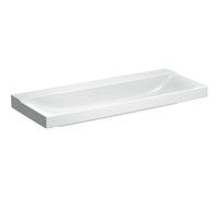 Geberit Xeno 2 lavabo sans trou pour robinet, sans trop-plein, 120x48 cm blanc avec KeraTect, 500552011, 500552011 - CM