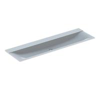 Geberit Xeno 2 lavabo sans trou pour robinet, sans trop-plein, 160x48cm, blanc, 500278001, 500278001 - CM