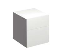 Geberit Xeno 2 - Meuble latéral 45x51 cm avec tiroirs, blanc poli 500.504.01.1