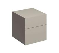 Geberit Xeno 2 - Meuble latéral 45x51 cm avec tiroirs, greige 500.504.00.1