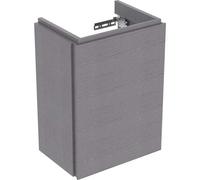 Geberit Xeno 2, meuble sous-lavabo 380x525x265mm, 1 porte, 500.502.43.1, Couleur: Gris Scultura Malamin Structure en bois