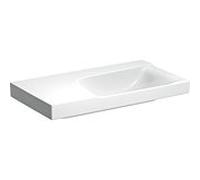 Geberit Lavabo Xeno2 90×48 cm rectangulaire classique avec plateau blanc brillant 500.536.01.1
