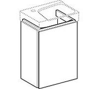 Geberit Meuble sous-lavabo Xeno 2 38x52,5x26,5 cm 1 porte Gris Scultura 500.502.43.1