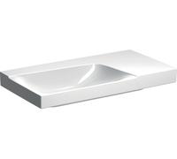 Geberit Xeno2 lavabo 90x48 cm rectangulaire classique-avec plateau blanc brillant 500.534.01.1