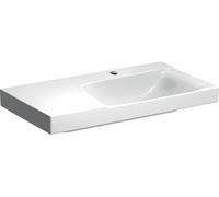 Geberit Xeno2 lavabo 90x48 cm rectangulaire classique-avec plateau blanc brillant 500.535.01.1