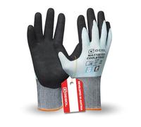 Gebol Master Flex Cool&Touch | Taille L (taille 9) | Gants de travail rafraîchissants contre la transpiration | Convient pour écran tactile | Gants de protection respirants agréables à porter | pour
