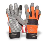Gebol Master Thermo - Gants de travail avec membrane de protection contre l'humidité et doublure isolante du froid pour l'hiver - Gants de protection aspect cuir pour homme - Taille L (Taille 9) -