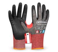 Gebol Multi Cut D Plus | Taille M (Gr 8) | Gants de protection fins avec revêtement à picots doux | Gants de protection | Gants de travail tactiles, lavables, durables | Homme & Femme | 1 paire