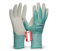 Gebol Upcycled Strong | Gants de travail durables en plastique recy xcellente sensation au bout des doigts | Avec revêtement en caoutchouc naturel | Pour homme et femme | Taille M (taille 8) |