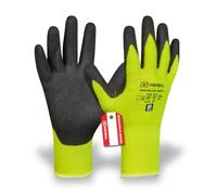 Gebol Winter Lite | Taille L (taille 9) | Gants de travail d'hiver | Ajustement parfait, agréable à porter, prise en main sûre | Gants de montage pour températures fraîches | pour homme | Jaune/noir |