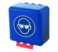 GEBRA GEBRA Boîte de montage SECU Midi Standard, pour protection oculaire, bleu Quantité:1