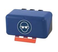 GEBRA GEBRA Boîtier de montage SECU Mini Standard, pour protection oculaire, bleu Quantité:1