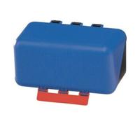 GEBRA Gebra Box en ABS-ku. bleu, 236×120×120 mm Gebrau neutre avec panneau d’interdiction Quantité:1