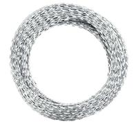 Gecheer Fil barbelé Concertina hélicoïdal Acier galvanisé 60 m