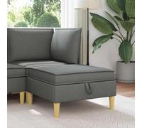 Gecheer Pouf de Rangement Moderne avec Siège Ergonomique et Grand Espace de Stockage - Style Minimaliste, Matériau Durable