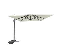 Gecko Jardin Parasol déporté écru 4x3 m Mercuria
