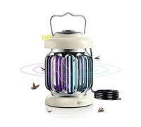 GeckoMan 2-Pack Lampe Anti Moustique Tue Mouche Electrique Capteur Lumineux | Spectre Hybride, Interrupteur Étanche, Intérieur & Extérieur, Jardin, Anti Moucherons Interieur Lampe Moustique Fly Trap