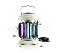 GeckoMan 2-Pack Spectre Hybride Lampe Anti Moustique Tue Mouche Electrique | Interrupteur Étanche, Intérieur & Extérieur, Jardin, Piege a Mouche Lampe Moustique Anti Moucherons Interieur Anti Guepe
