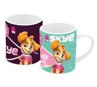 GEDA Labels Tasse à changement de couleur 250 ml | Tasse magique | Paw Patrol | Skye | Tasse chaude et froide