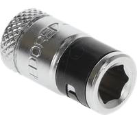 Gedore Adaptateur pour embouts 620 (1649329) 1/4" carré → 1/4" hexagonal – 1 pièce