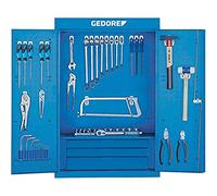 Gedore 1401 LH Armoire à outils avec assortiment de crochets 1500 HS 11