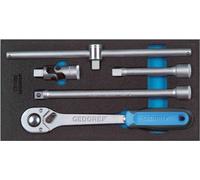 Gedore 1500 CT1-1993 T Bit set accessories 1/2 (12.5 mm) 5-piece 2309106