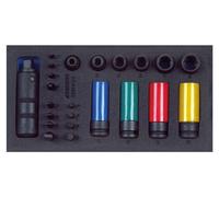 GEDORE 1500 CT1-K 1900 Assortiment de desserre-vis 1/2" dans le module Check-Tool, 2309092