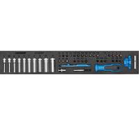 Gedore 1500 CTD-20 BIT Bit set Metric 1/4 (6.3 mm) 45-piece 1733419