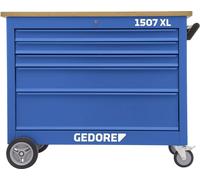 GEDORE 1507 XL 30101 Etabli à roulettes avec 5 tiroirs, 3127826