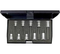 Gedore 1509918 Innen-Sechskant Steckschlüssel-Bit-Einsatz-Set 10teilig 3/8 (10 mm)