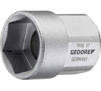 Gedore 19 SK 17 2225913 6 pans extérieurs Douille 17 mm