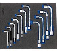 Gedore 2005 CT2-25PK 2841851 Clé à tube double 11 pièces