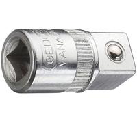 Gedore Adaptateur 1/4 à 3/8 po. 2030 – Acier CV L. 26 mm