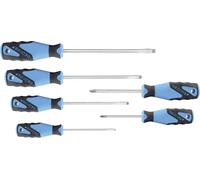 Gedore 2150-2160 PZ-06 pour latelier Jeu de tournevis 6 pièces vis à fente, vis Pozidriv