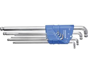 Gedore 2797186 6 pans intérieurs Jeu de clés mâles coudées 2 mm, 2.5 mm, 3 mm, 4 mm, 5 mm, 6 mm, 8 mm, 10 mm 8 pièces