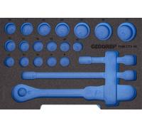 Gedore 2836017 EI-1100 CT1-19 Insert en mousse (L x l) 230 mm x 157.5 mm
