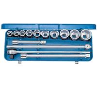 GEDORE 32 EMZ Jeu de clés à douilles 3/4" 14 pièces 6 pans 22-50 mm, 6280180