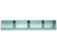 Module d'écartement Gedore vide, 475x77x40 mm 1500 ED-70 L