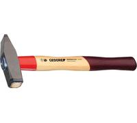 GEDORE 600 IH-1000 Marteau de serrurier ROTBAND-PLUS avec manche en hickory, 1000 g, 8587490