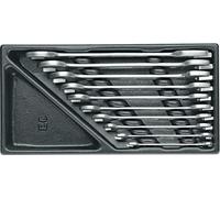 GEDORE 6621000 GEDORE Doppelmaulschlüssel-Satz 10-teilig