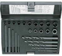Gedore 6755550 Jeu dextracteurs à vis cassées M5, M6, M7, M8, M9, M10, M11, M12, M13, M14, M15, M16
