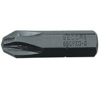 Gedore 690 PZD 3 L S-010 6553170 Embout cruciforme PZ 3 Acier Chrome-Vanadium spécial bruni C 6.3 1 pc(s)