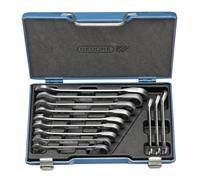 Gedore 7 UR-012 Jeu De Clés À Cliquet 12 Pièces En Coffret - 8-19mm - Commutable