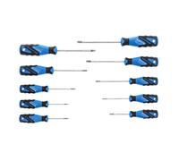 GEDORE Assortiment de 10 tournevis, Jeu de tournevis pour vis TX femelles, Manche à 3 composants, Outil, 2163 TX-010