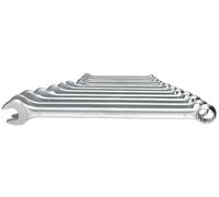 GEDORE Assortiment de clés mixtes, 12 pièces, Longues, Tailles 10 à 32 mm, Coudées, 12 pans, Profil UD, Jeu de clés, 7 XL-012