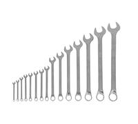 GEDORE Assortiment de clés mixtes, 15 pièces, Tailles 6 à 32 mm, Contre-Coudées, 12 pans, Profil UD, Jeu de clés, 1 B-0115